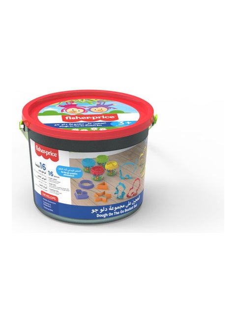 Dough On The Go  Bucket Set 10.9 x 13.9 x 13.9cm