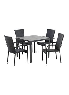 JYSK Maderup Table Black 90 x 74 x 90centimeter UAE | Dubai, Abu Dhabi