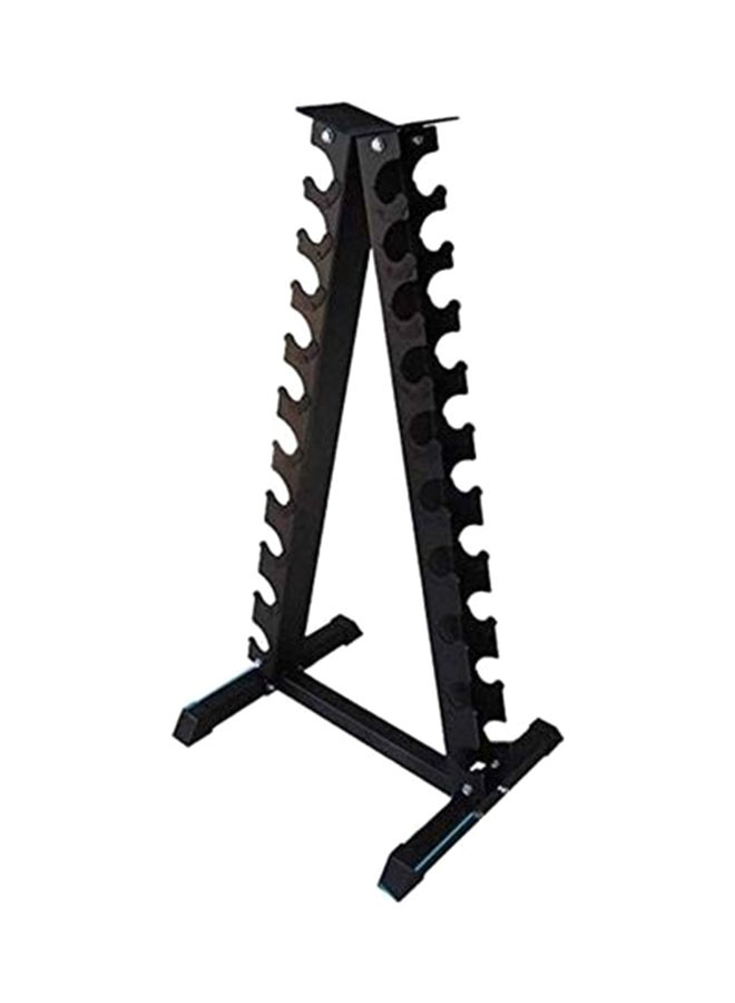 Max Strength Dumbbell Holder Durable Storage Rack 10 Pair 101cm  - Image 1
