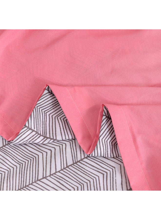 RISHAHOME 6-Piece Double Size Duvet Cover Set Microfiber Multicolour  - Image 2