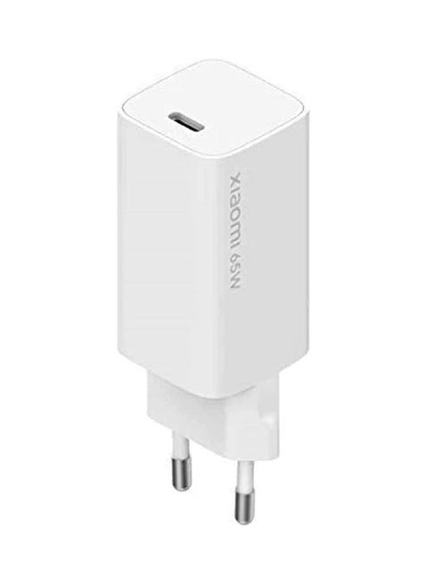 65W Fast Charger with GaN Tech White