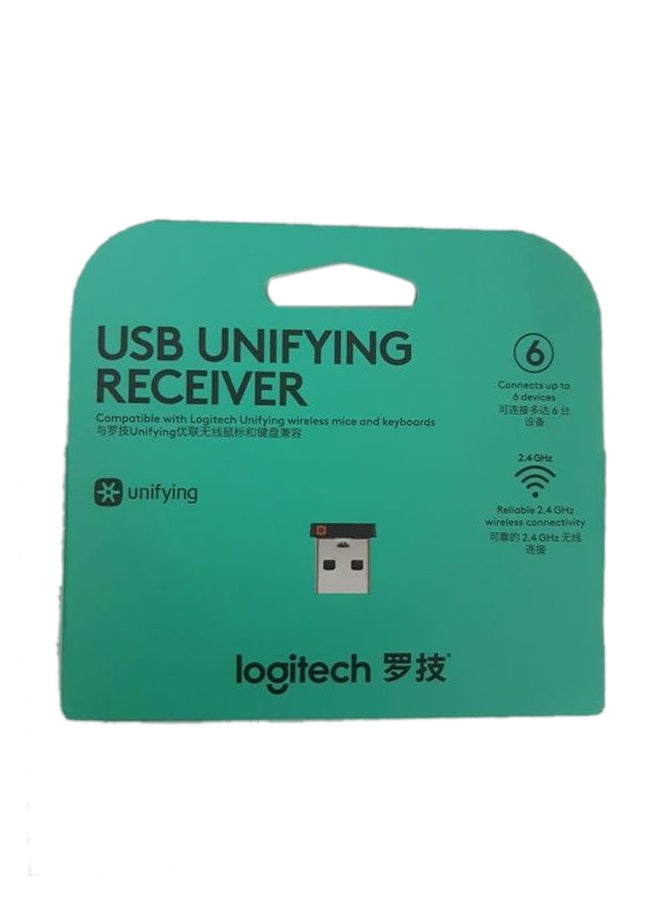 Logitech USB Unifying Receiver Black - Image 1