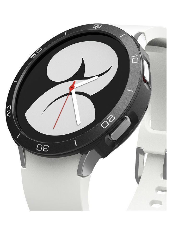 Ringke Air Sports Case and Bezel Ring With Adhesive for Galaxy Watch 4 40mm Black - Image 1