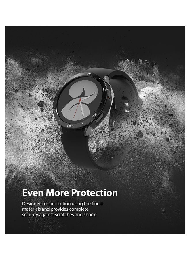 Ringke Air Sports Case and Bezel Ring With Adhesive for Galaxy Watch 4 40mm Black - Image 2