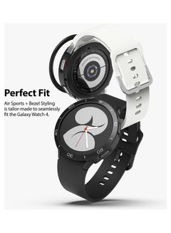 Ringke Air Sports Case and Bezel Ring With Adhesive for Galaxy Watch 4 40mm Black  - Image 3