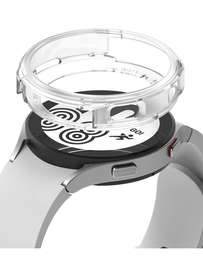 Ringke Air Sport Series Slim Case Cover PowerShare Compatible for Samsung Galaxy Watch 4 44mm Matte Clear - Image 1