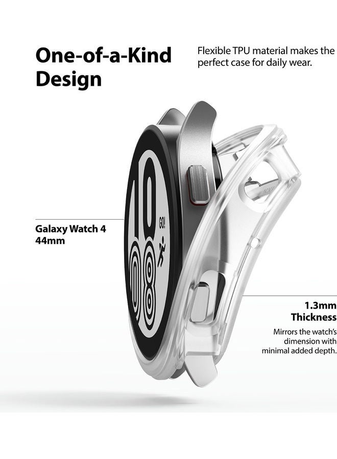 Ringke Air Sport Series Slim Case Cover PowerShare Compatible for Samsung Galaxy Watch 4 44mm Matte Clear - Image 2