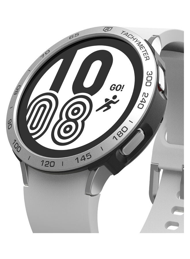 Ringke Air Sports Case and Bezel Ring With Adhesive for Galaxy Watch 4 44mm Black - Image 1