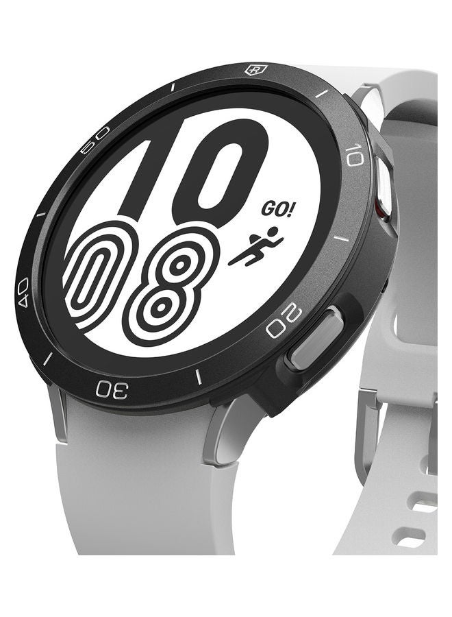 Ringke Air Sports Case and Bezel Ring With Adhesive for Galaxy Watch 4 44mm Black - Image 1