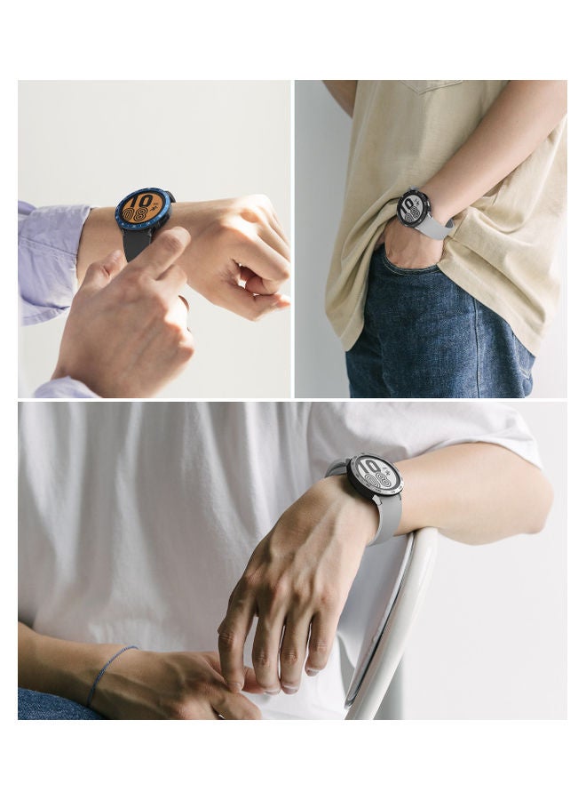 Ringke Air Sports Case and Bezel Ring With Adhesive for Galaxy Watch 4 44mm Black - Image 4