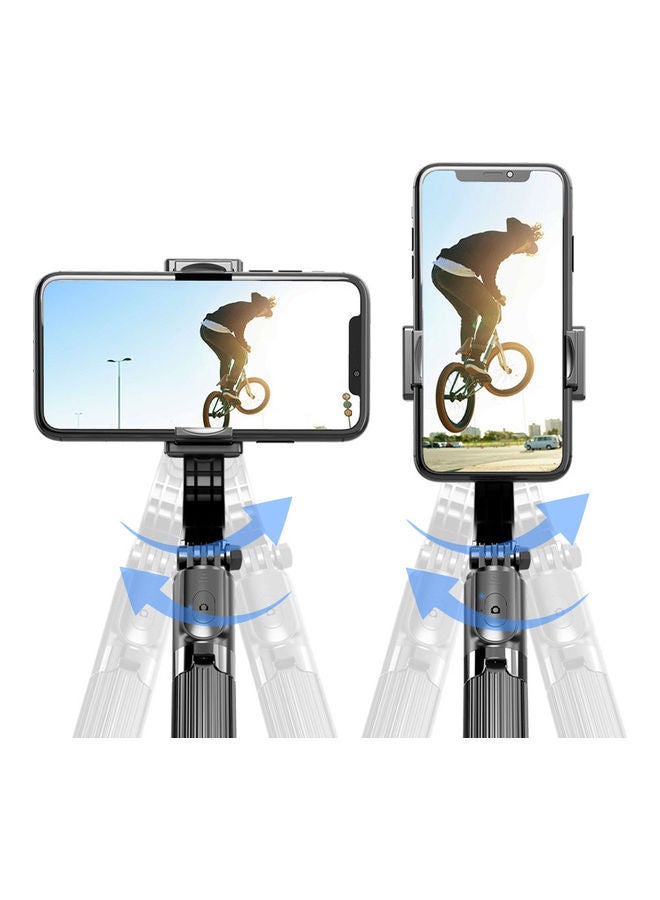 Black Tiger Anti-Vibration And Extendable Selfie Stick With Remote Control Black - Image 3