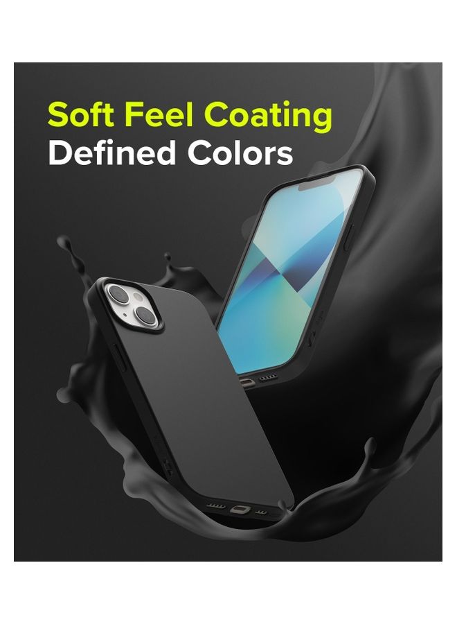 Ringke Air-S Series Thin Flexible Shockproof Slim TPU Lightweight Cover for iPhone 13 Black - Image 3