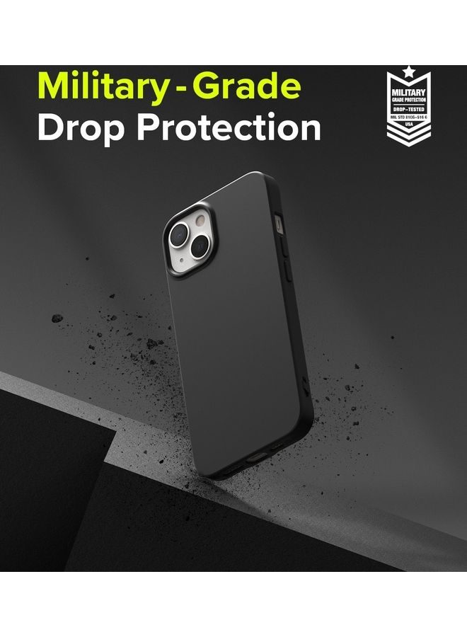 Ringke Air-S Series Thin Flexible Shockproof Slim TPU Lightweight Cover for iPhone 13 Black - Image 5