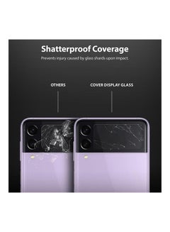 Ringke Pack of 3 Camera Lens Protector For Samsung Galaxy Z Flip 3 Clear  - Image 2