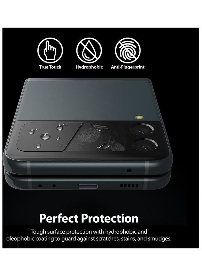 Ringke Pack of 3 Camera Lens Protector For Samsung Galaxy Z Flip 3 Clear - Image 3