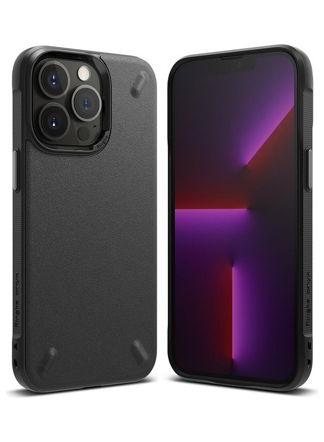 Ringke Tough Rugged Durable Shockproof Flexible Premium TPU Protective Onyx Cover For Apple iPhone 13 Pro Max Black - Image 1