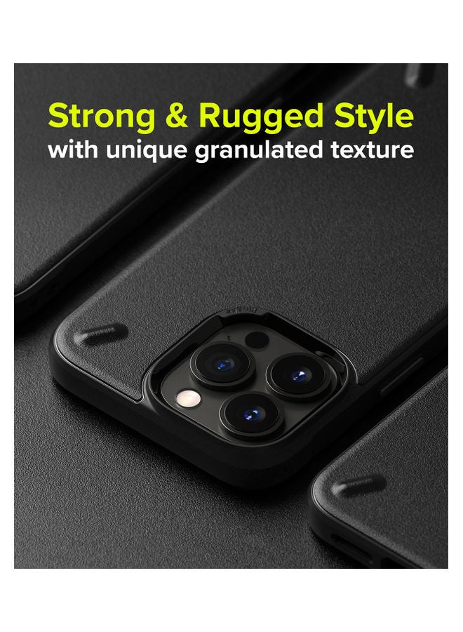 Ringke Tough Rugged Durable Shockproof Flexible Premium TPU Protective Onyx Cover For Apple iPhone 13 Pro Max Black - Image 2