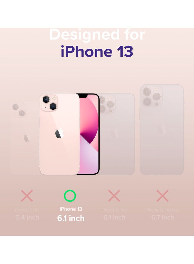 Ringke Shock Proof Transparent Tough Impact Alleviation Technology Raised Bezel Fusion Cover for iPhone 13 Smoke Black - Image 3