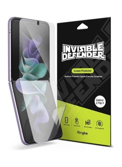 Ringke 2 Pack Screen Protector for Samsung Galaxy Z Flip 3 (2021) Clear  - Image 1
