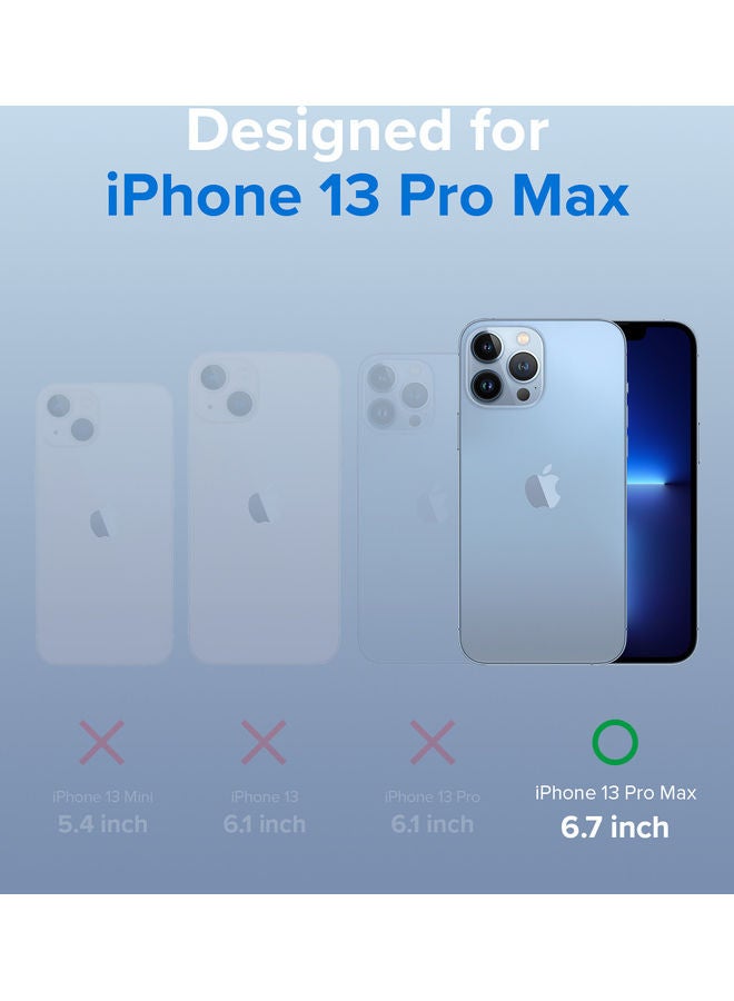 Ringke Shock Proof Transparent Tough Impact Alleviation Technology Raised Bezel Fusion Cover for iPhone 13 Pro Max Clear - Image 2