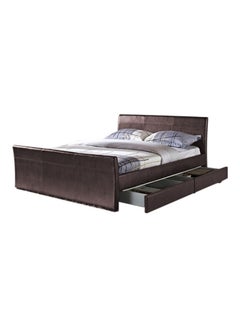ASGHAR FURNITURE Davina Prime Storage King Size Bed With Mattress Black 180x200cm  - Image 2
