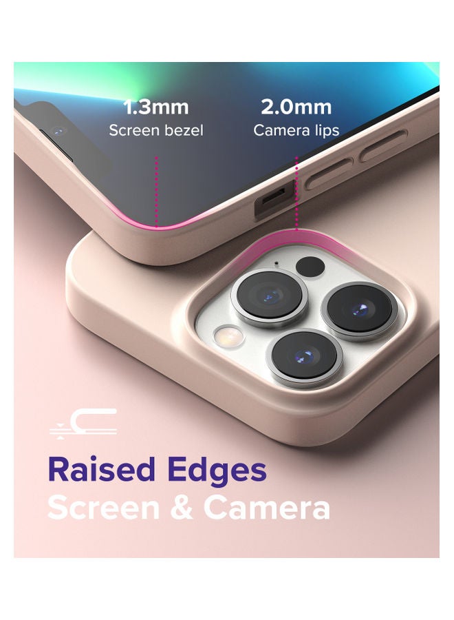 Ringke Air-S Series Thin Flexible Shockproof Slim TPU Lightweight Cover for iPhone 13 Pro Pink Sand - Image 3