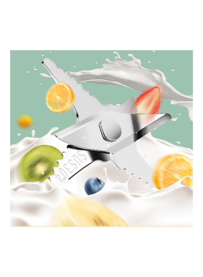 Arabest - Wireless Rechargeable Juicer With USB 300.0 ml 650.0 W PSZHkc1301 Green/Clear - Image 1