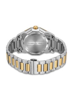 CERRUTI 1881 Men's MOLVENO Round Shape Metal Analog Wrist Watch 43 mm - 2-Tone - CIWGH2111803  - Image 3