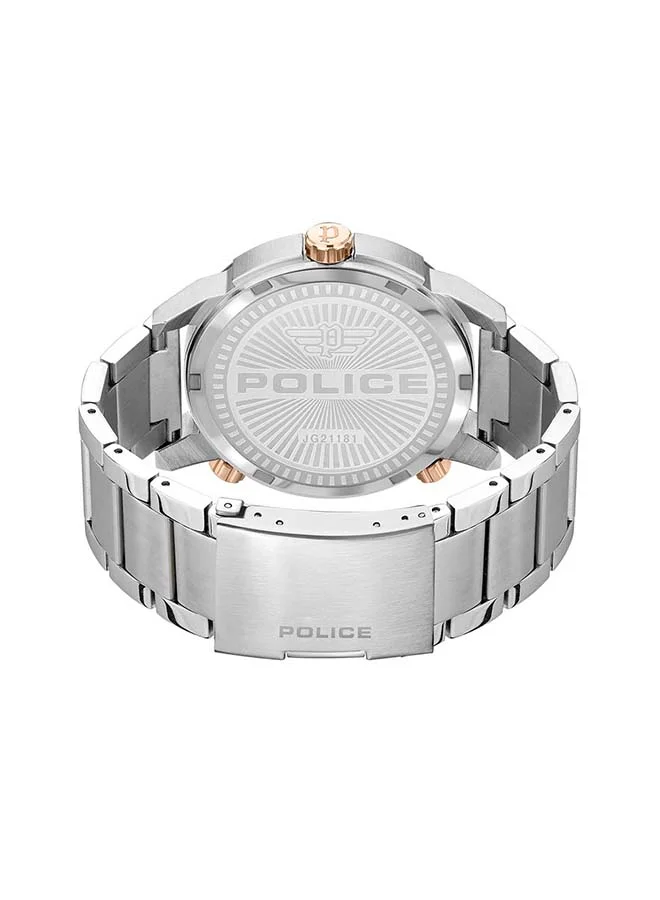 POLICE Chronograph Stainless Steel Strap Wrist Watch PEWJG2118104