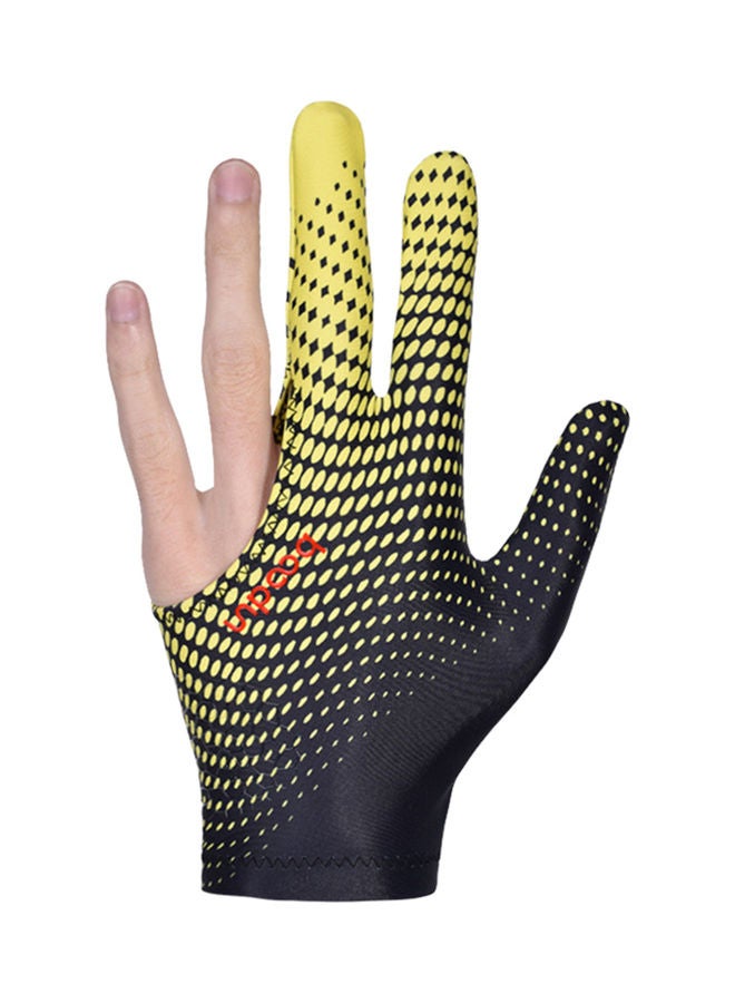 BOODUN Anti-Skid 3 Finger Elastic Cue Billiard Glove 13x3x10cm - Image 1