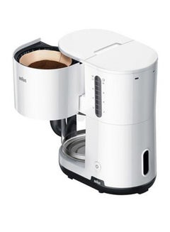 BRAUN Coffee Maker, 10 Cups, Anti Drip System, Opti-Brew System, Double Scale Water Window, Dishwasher Safe, 40 Minutes Auto Shut Off, BPA Free, 2.5 L 1000 W KF1100WH White  - Image 2