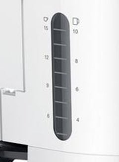 BRAUN Coffee Maker, 10 Cups, Anti Drip System, Opti-Brew System, Double Scale Water Window, Dishwasher Safe, 40 Minutes Auto Shut Off, BPA Free, 2.5 L 1000 W KF1100WH White  - Image 3