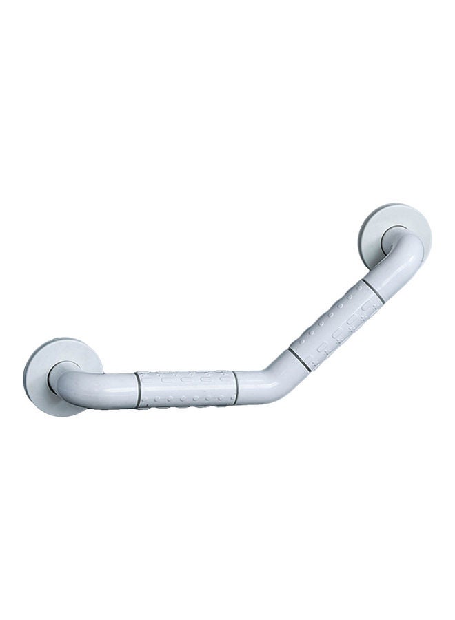 Generic Bathroom Grab Bar With Luminous Circle White 30.5x9x10cm  - Image 1