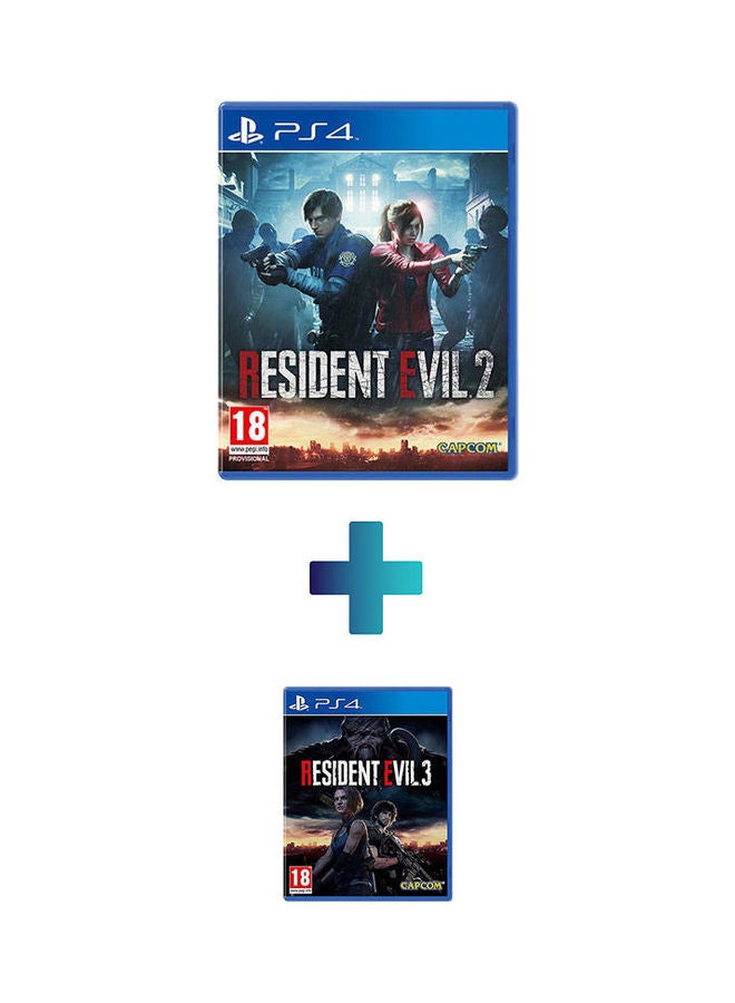 CAPCOM Resident Evil 2 With Resident Evil 3 - action_shooter - playstation_4_ps4  - Image 1