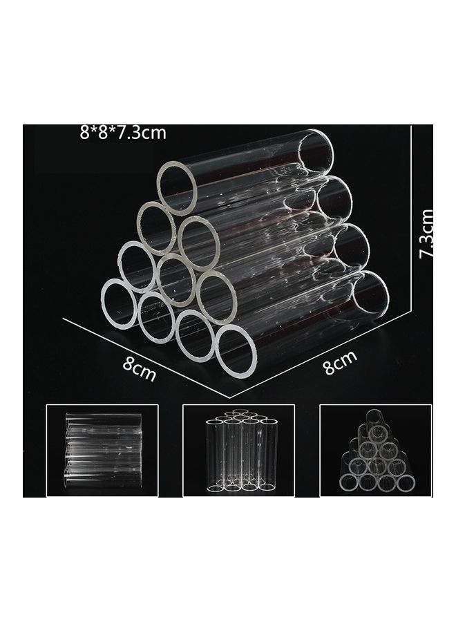 Shrimp Spawning Cave Breeding Tube for Aquarium Fish Tank Clear 8cm - Image 3
