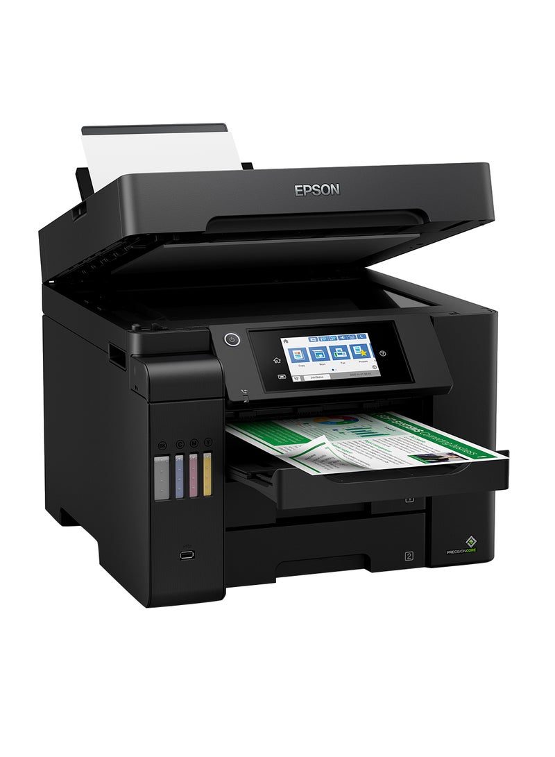 EPSON - EcoTank L6550 3-in-1 Printer, Scanner, copier Wireless Inktank Black - Image 1