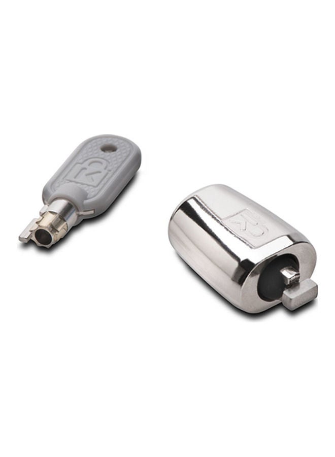 Kensington Microsaver 2.0 Keyed Chassis Lock Silver  - Image 1
