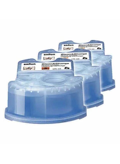 Pack Of 3 Clean And Renew Cartridge Refills Set Blue
