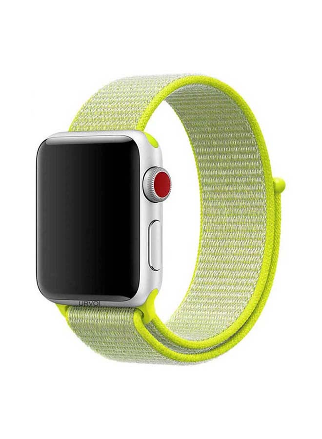 MOCOM Sport Loop Replacement Band For Apple Watch Series 7/6/SE/5/4 45/44/42mm Flash Light