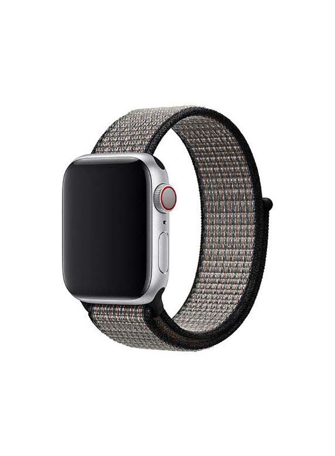 MOCOM - Sport Loop Replacement Band for Apple Watch Series 7/6/5/4/SE 45/44/42mm Royal Pulse - Image 1