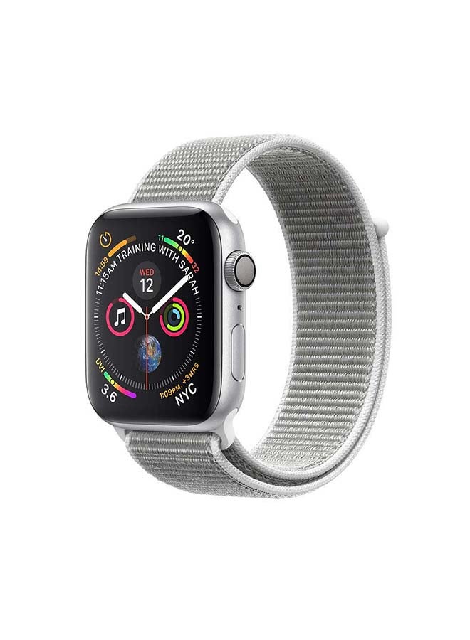 MOCOM - Sport Loop Replacement Band for Apple Watch Series 7/6/5/4/SE 45/44/42mm Seashell - Image 1