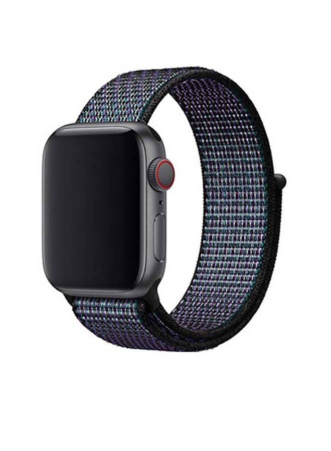 MOCOM - Sport Loop Replacement Band For Apple Watch Series 7/6/SE/5/4 41/40/38mm Hyper Grape - Image 1
