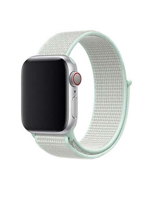 Sport Loop Replacement Band for Apple Watch Series 4/5/6/7/SE 38/40/41mm Teal Tint