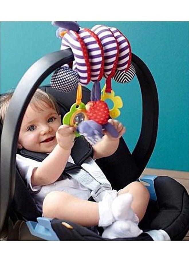 OUTAD - Interactive Hanging Spiral Shaped Strollers Toys Set-Assorted 16x3x3cm - Image 1