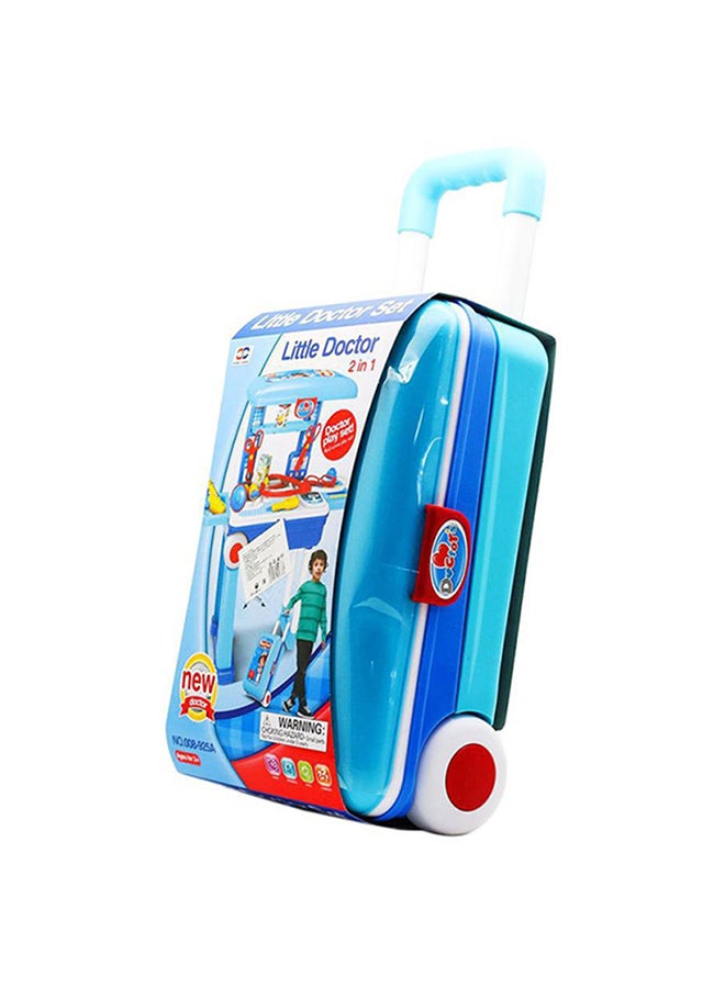 Chamdol 2-In-1 Little Doctor Trolley Portable Durable With Equipments Play Set cm  - Image 3