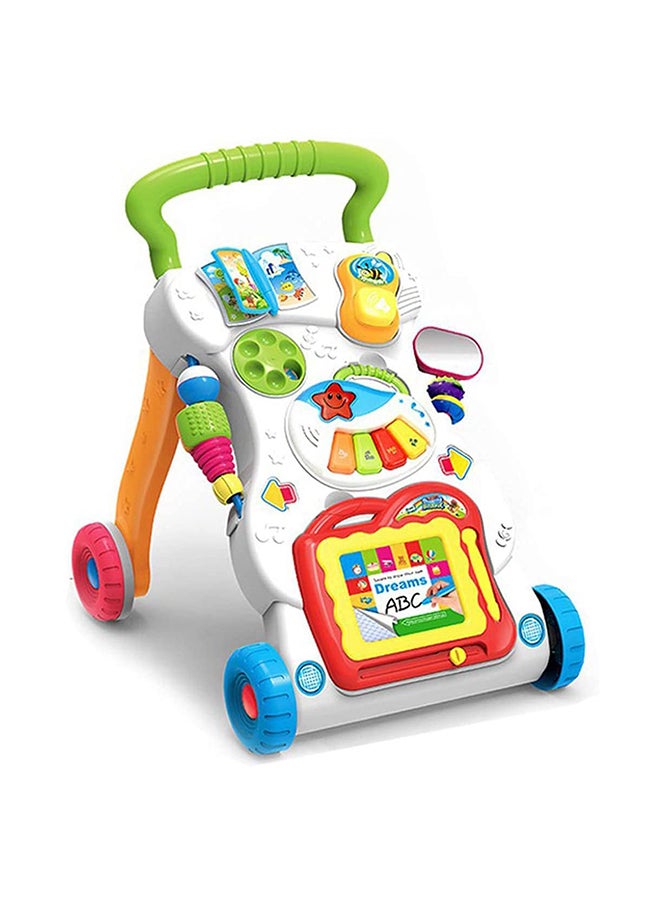 HUANGER - Multi-Functional Music Walker Speed Control And Adjustable Wheels Suitable Age 6-12 Months - Image 1