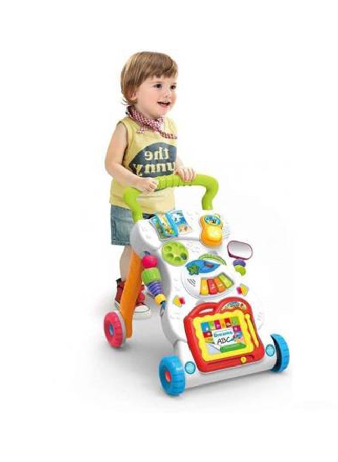 HUANGER - Multi-Functional Music Walker Speed Control And Adjustable Wheels Suitable Age 6-12 Months - Image 1