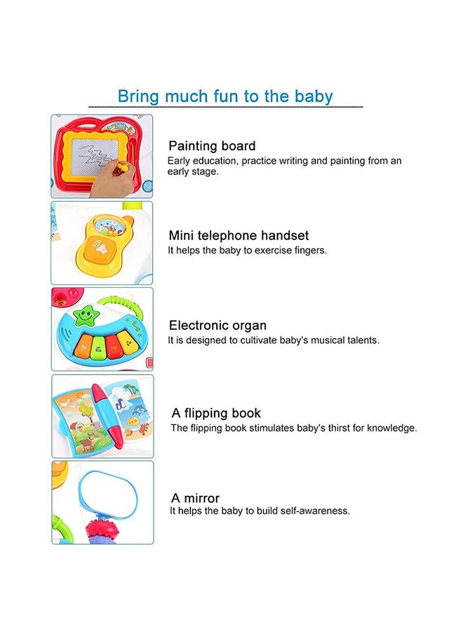 HUANGER - Multi-Functional Music Walker Speed Control And Adjustable Wheels Suitable Age 6-12 Months - Image 1