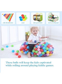 50-Piece Soft Ocean Pit Toy Balls Play Set Multicolored For Age Group 1+ Years 31.4x29x18cm - v1635330385/N30493701A_6