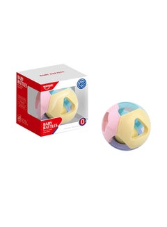 Rattle Toy Ball Multicolored Sturdy Material, Durable Play Set For Children 8.3cm